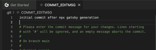 my-commit-message